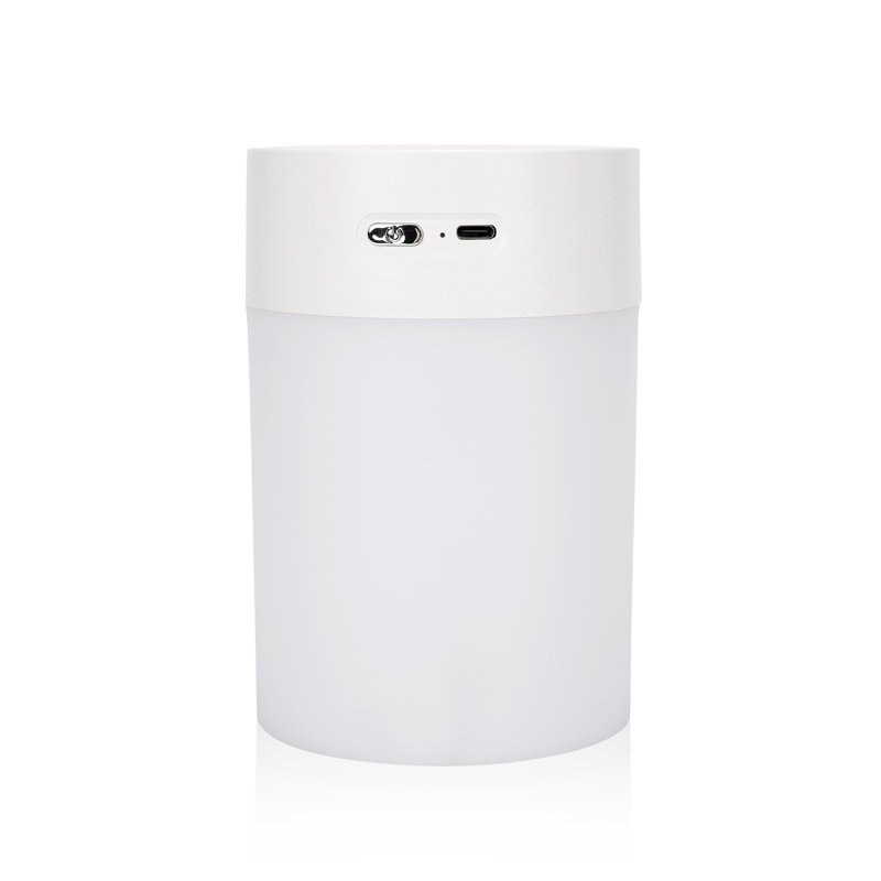 Techko Portable Cool-Mist Ultrasonic Tabletop 600ml Humidifier w/ LED Night Light