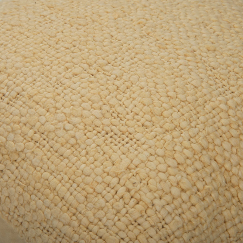 Coussin décoratif en coton, Kaki