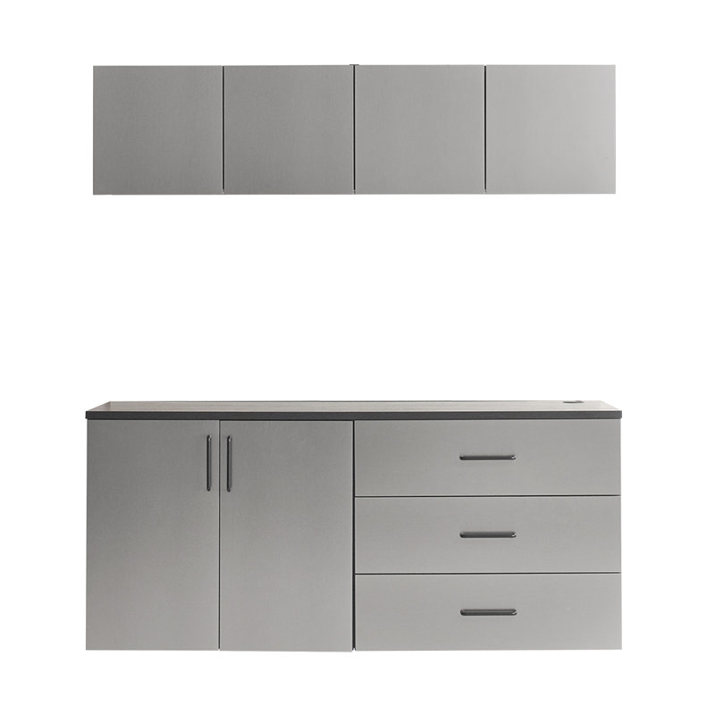 Astro Series 64 po X P 79 po H 20 po D Ensemble d'armoires de garage C (5 pièces)