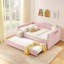 Lit de jour double en tissu Gingham-132948422-132948424