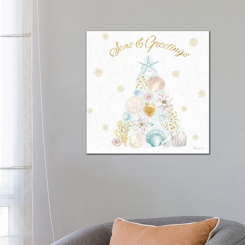 Winter Coast V by Beth Grove - Wrapped Canvas Print, 66.04 cm H x 66.04 cm W x 3.175 cm D