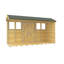 4ft x 12ft Apex Summer Shed