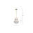 Bashaw 1-Light Dimmable Schoolhouse Pendant-414433084-414433086