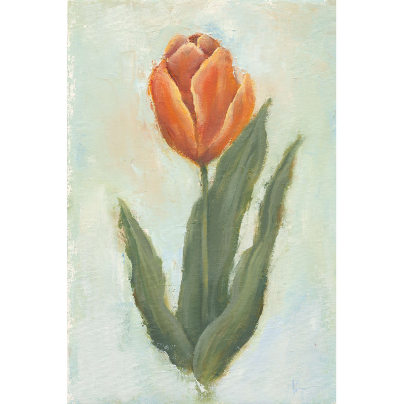 Tulipes peintes IV, H 12 po x l 8 po