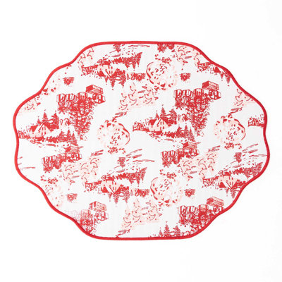 Napperon Santa Toile