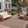 Sanyra Performance Chevron Indoor/Outdoor Area Rug