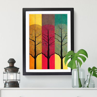 Tree Trio - Single Picture Frame Print
