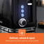 Geepas Arcus Kitchen Set 1.7L Electric Kettle And 2 Slice Toaster With Rapid Boil 7 Browning Levels-117044290