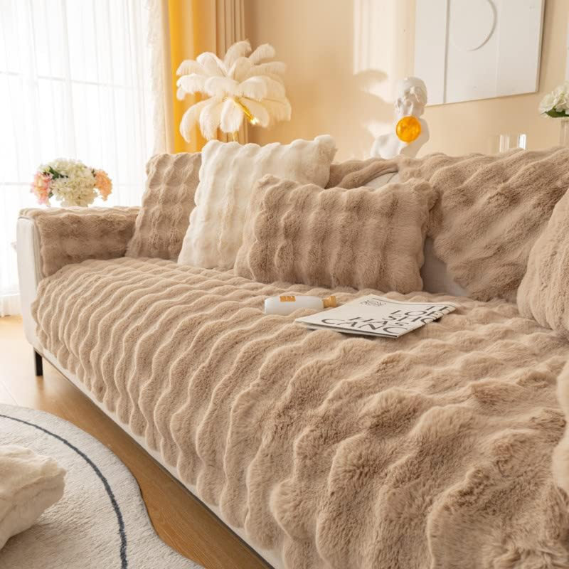 Alixis Outdoor Patio Sofa Cover, Beige