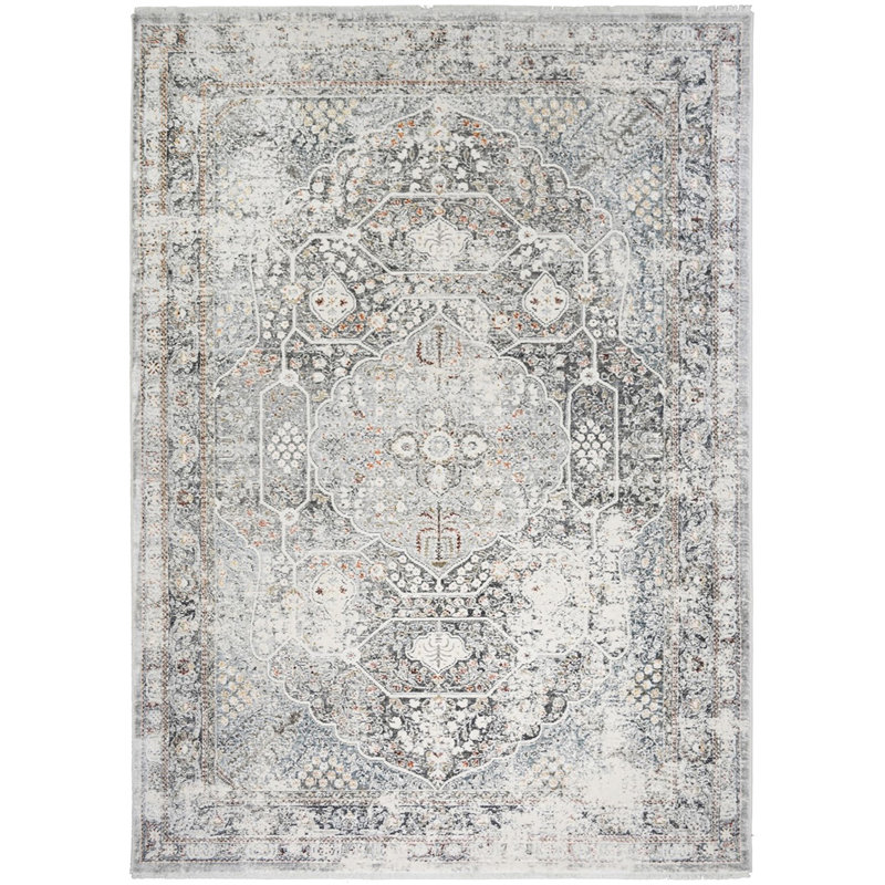 Lavely Oriental Indoor Rug, Rectangle 5'3" x 7'3"