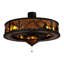 Caseylynn Downrod Flush Mount Ceiling Fan
