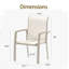Ensemble de 2 chaises de patio VRSHWO-694143740
