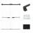 58" - 60" W x 80" H Double Sliding Frameless Shower Door with TruMotion Technology-69322846