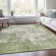 Premium Machine Washable Prisco Green Rug
