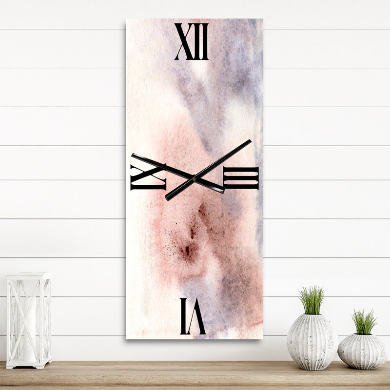 Horloge murale pastel, Grand