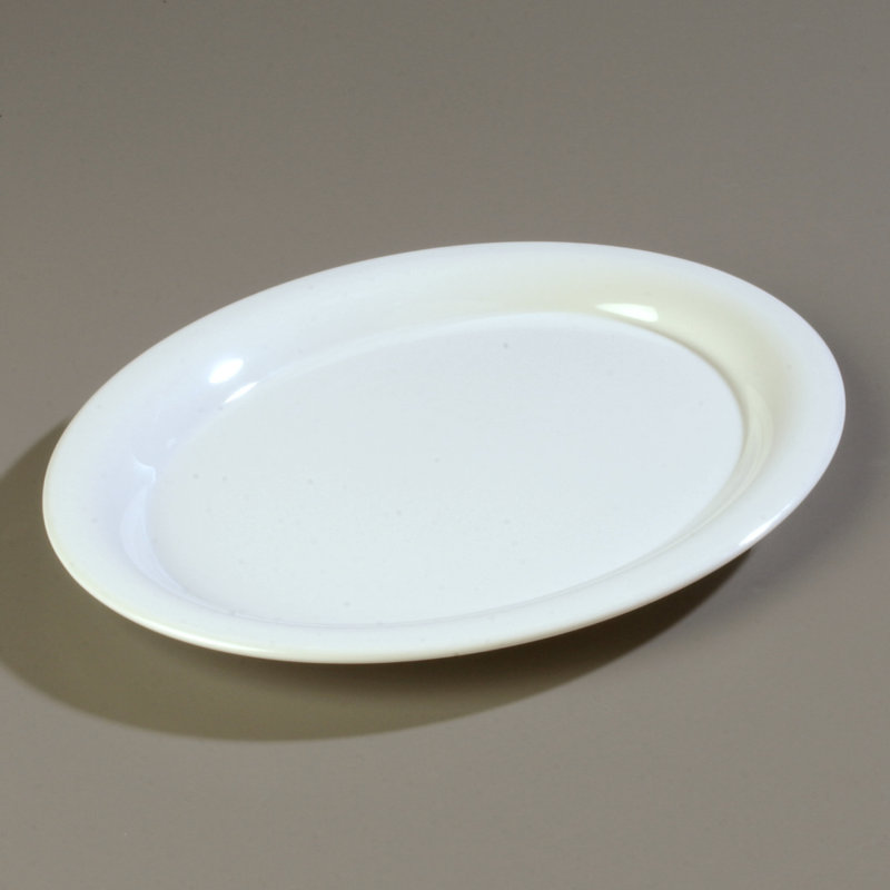 Plateau ovale en mélamine Sierrus ™, l 12 po x P 9 po, Blanc
