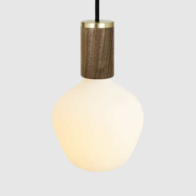 Enno Pendant Light In Walnut