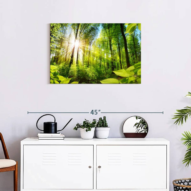 " Forest Sunshine ", 20" H x 30" W