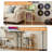 Bamboo Record Player Stand With 2-Tier Vinyl Storage For Up To 100 Albums, Multi-Functional Display Shelf And End Table For Living Room Or Bedroom