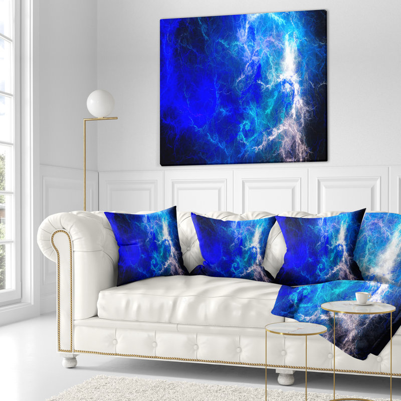  Coussin abstrait Abstract Sparkling, 16 po x 1 po, Coussin décoratif
