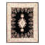 Oriental Area Rug in Black