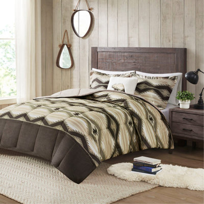 Ensemble d'édredon en duvet synthétique très grand avec coussin décoratif