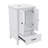 20" Bathroom Vanity With Sink And 2 Doors, Water-Resistant Wood One Cabinet Vanities W/Magnetic Door Stopper & Adiustable Foot Pads-1933245476