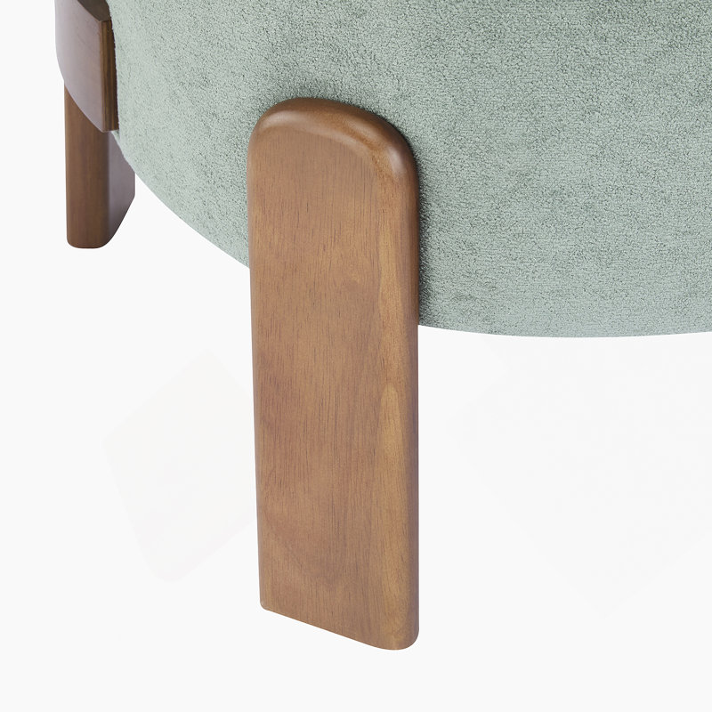 Fauteuil à oreilles Cozy, Vert