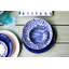 Santorini Handmade Hard Ceramic Salad/Dessert Plate