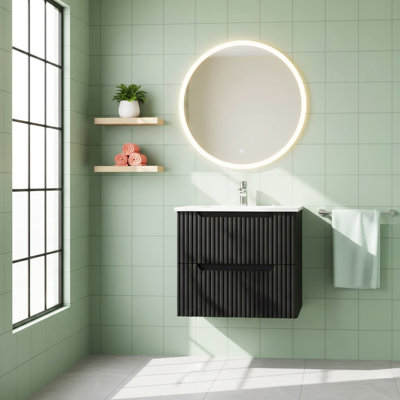 Meuble-lavabo mural flottant 24 po Goodyo