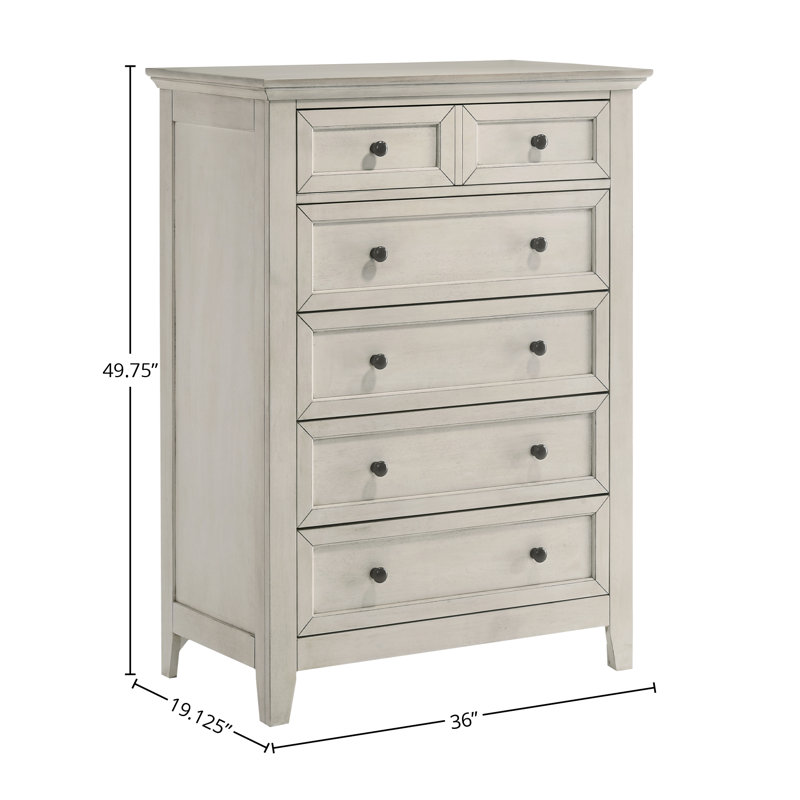 36'' W 6 - Drawer Dresser