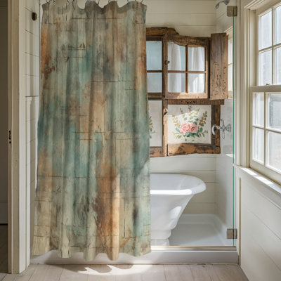 Vivid Retro - Premium Shower Curtain