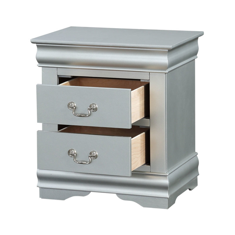 Table de chevet Platinum Finish