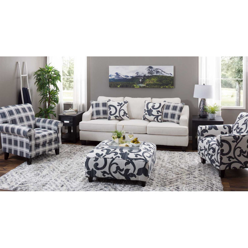 Jacarr Upholstered 89'' Sofa, Truth or Dare Salt