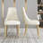 Modern Dining Room Sets, Pre-Assembly Round Dining Table Sets, Sintered Stone Tabletop Kitchen Dining Table Set With Upholstered PU Leather Chairs-119727081-119727083-119727086