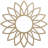 16"OD x 5 5/8"ID x 1/4"T Daisy Wood Fretwork Pierced Ceiling Medallion, Birch-59356305-59356316