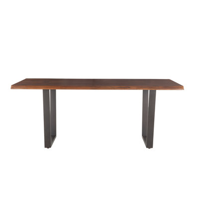Alston Solid Wood Double Pedestal Dining Table