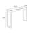 Chinese-style modern simple brown console table-908907738