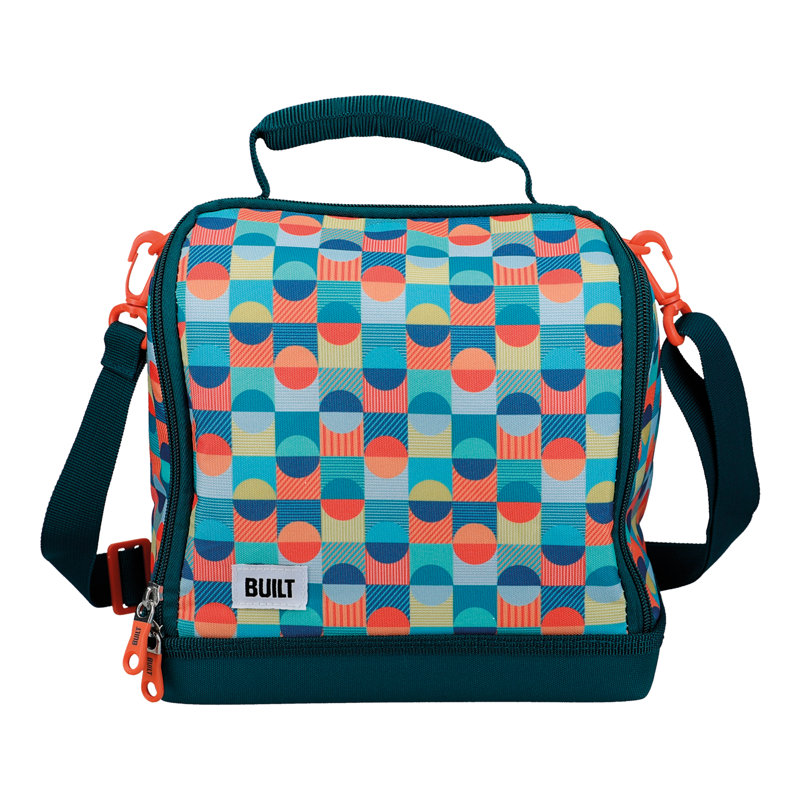 Retro Textile Picnic Cooler