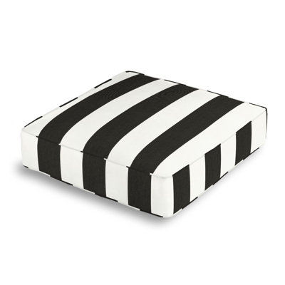 Striped Sunbrella® Outdoor Throw Pillow