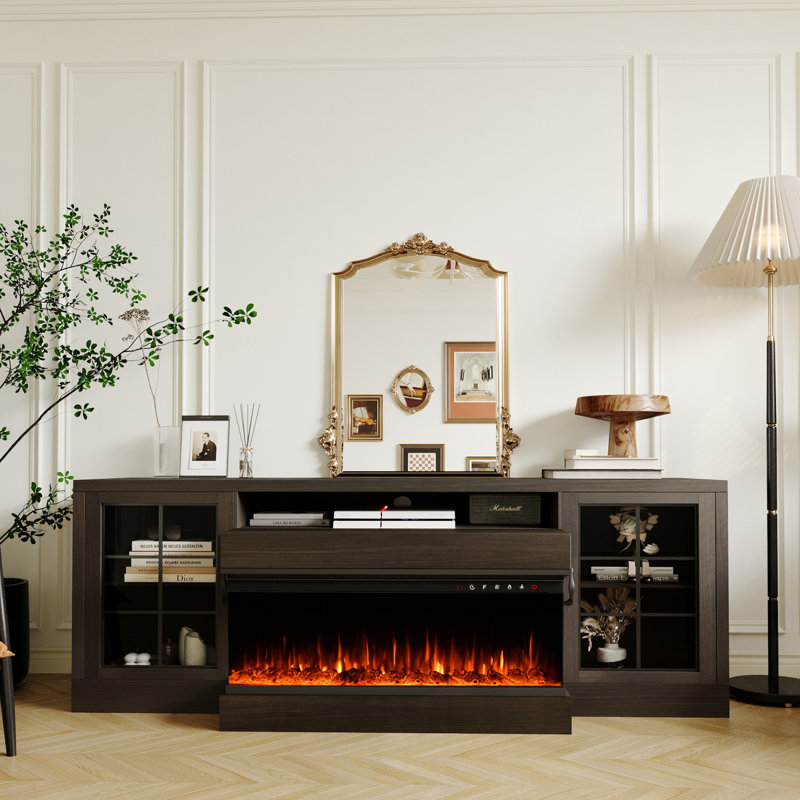 Meuble télé 60 po, Brun