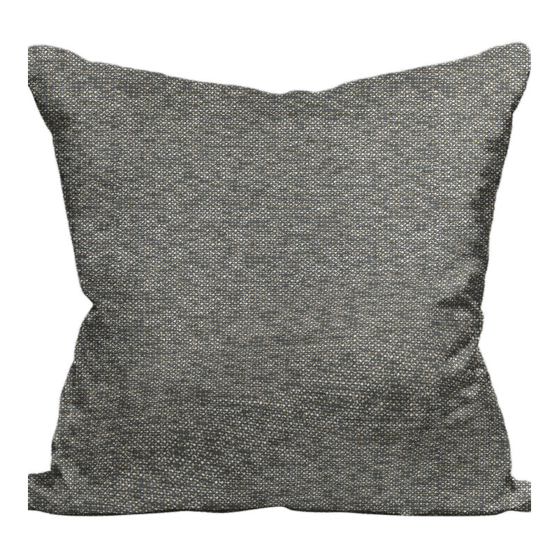 Dorset Coast Wool Blend Square Pillow Cover & Insert, Whale
