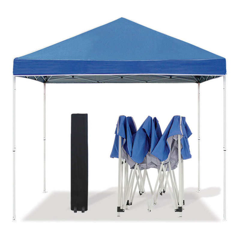 120'' W x 120'' D Steel Pop-Up Canopy, Blue