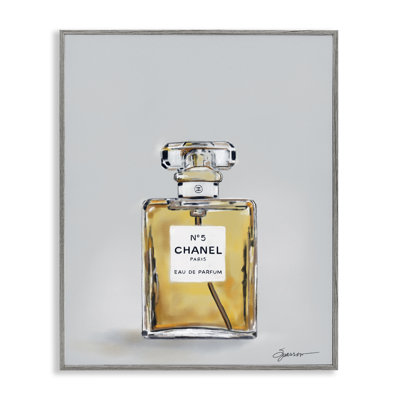Giclée encadrée par un élégant parfum de luxe, design par Mary Sparrow