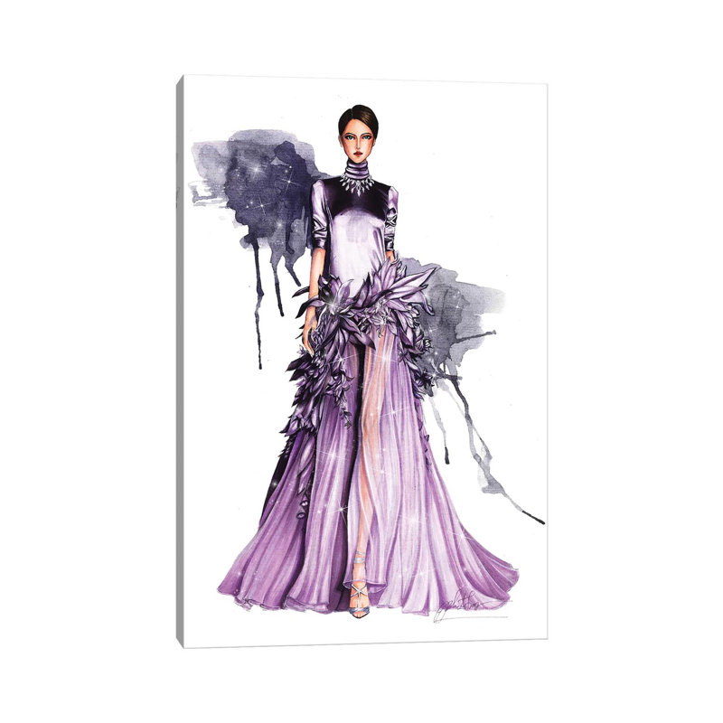 Stephane Rolland Haute Couture 2018 I, H 26 po x l 18 po x 1,5 po