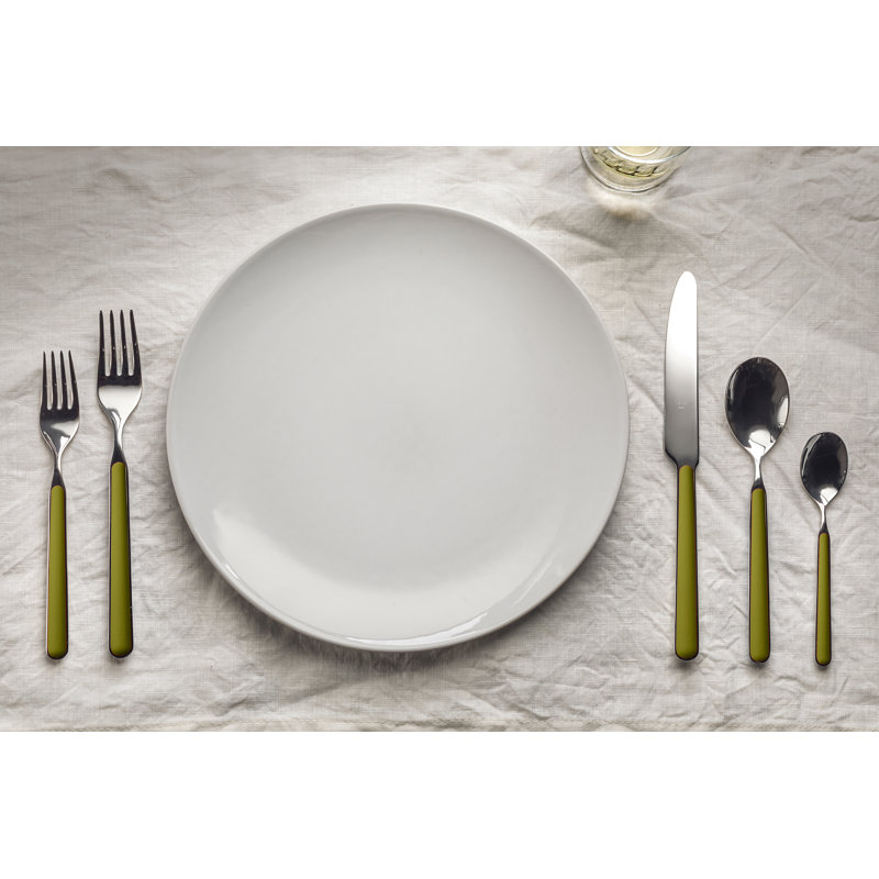 Fantasia Place Set 5 Pcs, Olive-Green