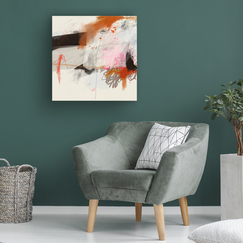 Art sur toile, «ologica bol »par Danielle Lauzon, H 14 po x l 14 po