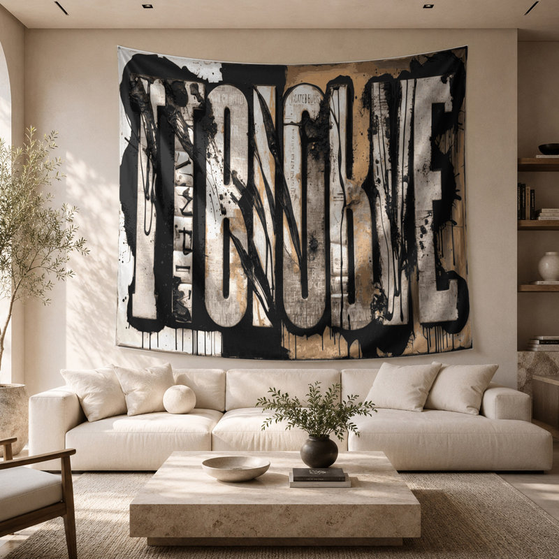 Tapisserie murale «Thanksgiving», 68 po x 80 po