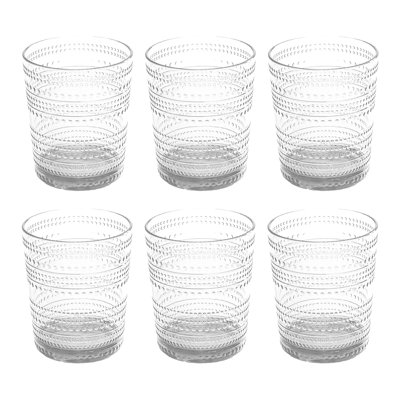 Chaplin Ribbed Drinking Glass