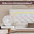 Alber Floating Bed Frame with LED Lights, Upholstered Platform Bed with Diamond Tufted Headboard, No Box Spring Needed, Noise Free, Easy Assembly-1299656588-1299656577